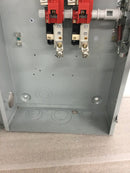 Eaton DG224URK Safety Switch, 200A, 2P, 240V, GD, Non-Fusible, NEMA 3R