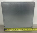 Hoffman A-SG12x12x4NK  12"(H) x 12"(W) x 4"(D) SCR CVR Pull Box with Flush Cover no knockouts