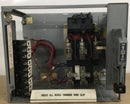 Square D Model 4 mcc Nema size 1 starter class 8536 type s with melting alloy overload relay