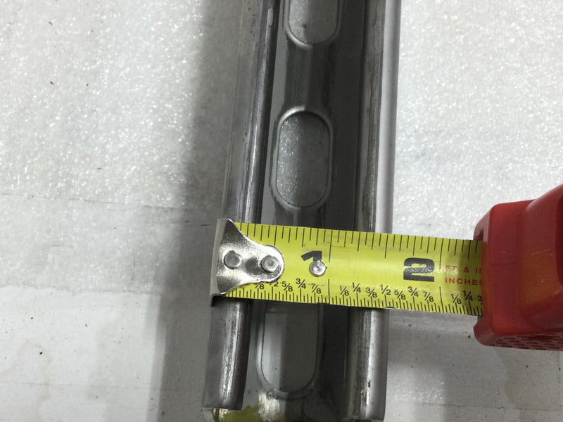 Stainless Steel Strut  1 5/8" x 1 5/8" x 120 x 12 With Slots, Unia Strut