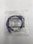 CAT 5e UTP 350MHz Booted Ethernet Patch Cable (Purple) - 3FT
