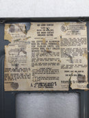 Square D QO 6-12 100 Amp 6 Space 120/240V Dead Front Cover 10 1/8" x 7 5/8"