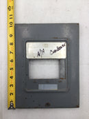 Square D QO 6-12 100 Amp 6 Space 120/240V Dead Front Cover 10 1/8" x 7 5/8"