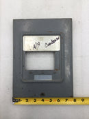 Square D QO 6-12 100 Amp 6 Space 120/240V Dead Front Cover 10 1/8" x 7 5/8"