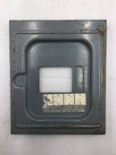 Bryant 4-8FL 100 Amp 4 Space 120/240V Model C Dead Front Cover 9 7/8" x 8 1/4"