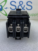 Square D QOU350 50 Amp 3 Pole 240V Type QOU Feed Thru Circuit Breaker - Flaw