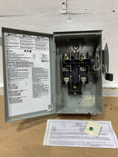 Eaton DG221NRB 30 Amp 2 Pole 120/240V Fusible Outdoor Safety Switch