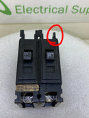 Cutler-Hammer/Westinghouse QC2015H 15 Amp 2 Pole 240V Type QC Breaker - Flaw
