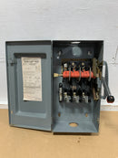 Square D H323N 100 Amp 3 Phase 240V Fusible Heavy-Duty Safety-Switch/Disconnect