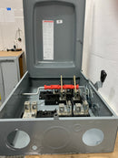 Square D D225NR 400 Amp 240VAC Fusible Disconnect Single Phase Nema3R Series E01