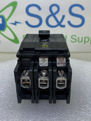 Square D QOU350 50 Amp 3 Pole 240V Type QOU Feed Thru Circuit Breaker - Flaw