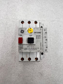 GE CR72AMG Manual Motor Controller 24-660v 1.0-1.6A with CR72AXA11 Aux Contact