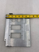 Eaton Power Pedestal Lower Dead Front Cover 8 3/4" x 6 3/4"