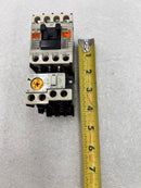 Fuji SC-03 (4NCOAO) Magnetic Contactor 200/240 380/440v with Type TR-ON/3 Thermal Overload Relay