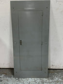 General Electric 400A 277/480V 3 Phase 4 Wire Panel Door Only 48 1/4" x 22 1/4"