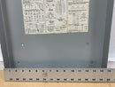 GE AQF3421MB 125 Amp 208Y/120V 42 Circuit Dead Front Only 37 1/8" x 14 7/8"