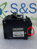 Siemens Q23025CT2 30/25/25/30 Amp 4 Pole 120V Circuit Breaker - Flaw