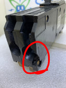 Square D Q1L2100 100 Amp 2 Pole 240V Main/Circuit Breaker - Long Foot - Flawed