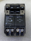 Cutler Hammer BQ220-240 Type BRD 20/40 Amp 120/240v Quad Breaker BQ220240