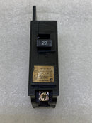 ITE BQ1B020L 20 Amp 1 Pole 120/240V Type BQ Circuit Breaker BQ1-B020L