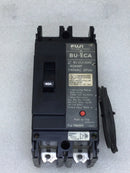 Fuji Electric BU-ECA 2040 40 Amp 2 Pole 240V Breaker w/BU-FEC240A Shunt Trip