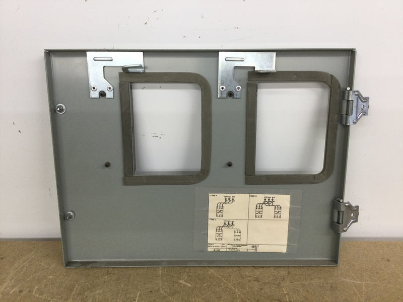 Westinghouse TA86183-5 14" MCC Bucket 480 Volts 3 Phase Size 14" X 11" Double Bay with Door