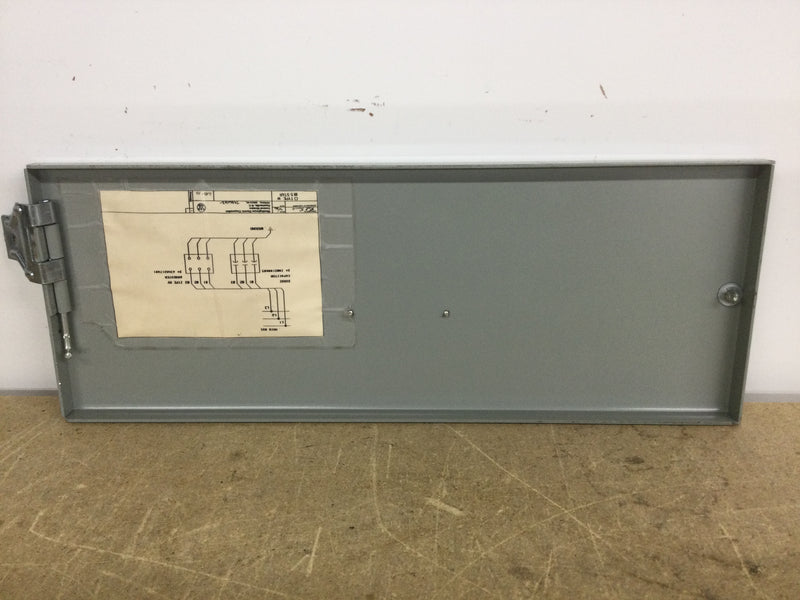 Westinghouse TA86183-5 14" MCC Bucket 480 Volts 3 Phase Size 14" X 5" Single Bay with Door