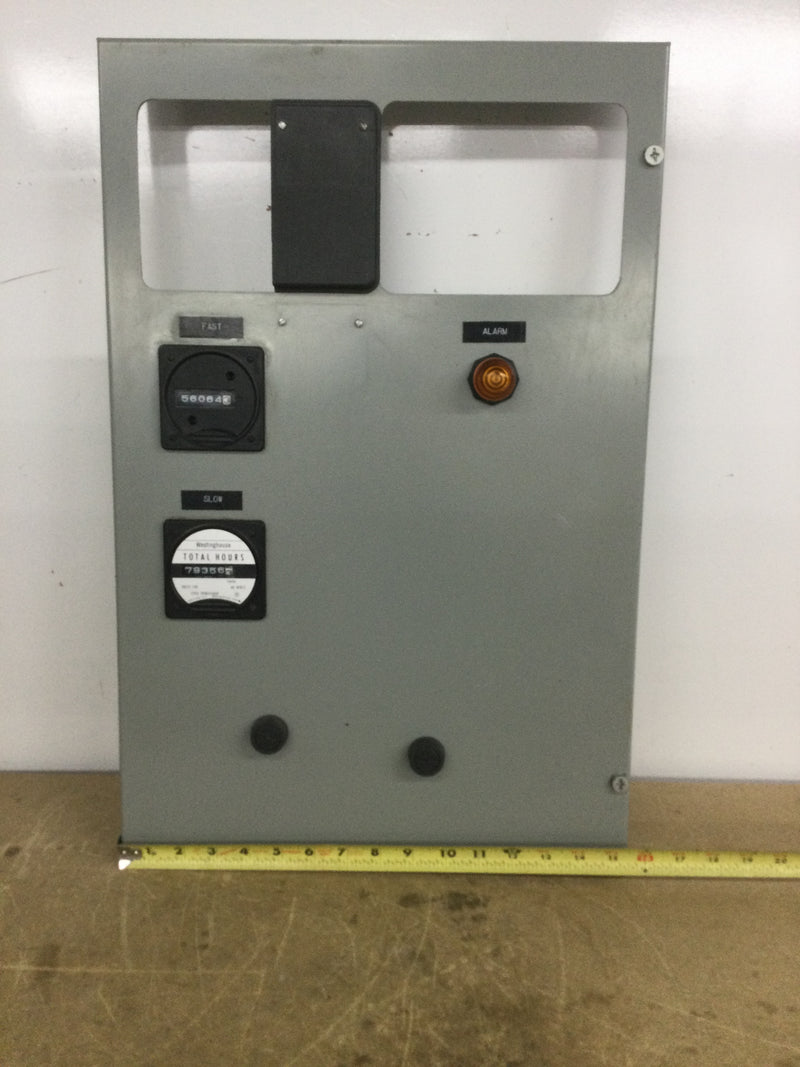 Westinghouse TA86183-5 MCC Main Load Data Center Cabinet 480VAC 3 Phase 14" X 23" with Door
