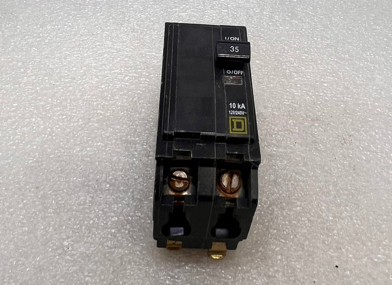 Square D QOB235 2 Pole 35 Amp 120/240v Bolt-On Circuit Breaker