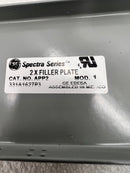 GE General Electric Spectra Series APP2 Full Width Filler Plate 2x36"