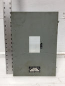 Westinghouse AK151537 400 Amp 277/480V Main Breaker Panel Cover 15" x 10 1/2"