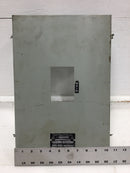 Westinghouse AK151537 400 Amp 277/480V Main Breaker Panel Cover 15" x 10 1/2"