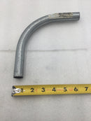 Picoma E-40321 3/4" EMT Galvanized Steel 90 Degree Elbow
