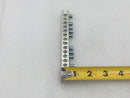 Square D 13 Position 4-14 AWG Grounding/Neutral Bar 4 1/2" x 1/2"