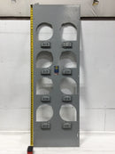 Square D EZM38-125R 125A 120/240V Meter Center Dead Front 59 7/8" x 20" - Flawed