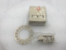 HellermannTyton SMBDUAL-I Plenum Rated Dual Surface Mount Box/Enclosure in Ivory