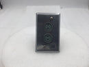 Siemens PBS1-CA6AA 2 Button Control Station Flush Mount with 1 NO & 1 NC Button