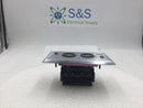 Siemens PBS1-CA6AA 2 Button Control Station Flush Mount with 1 NO & 1 NC Button