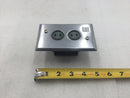 Siemens PBS1-CA6AA 2 Button Control Station Flush Mount with 1 NO & 1 NC Button