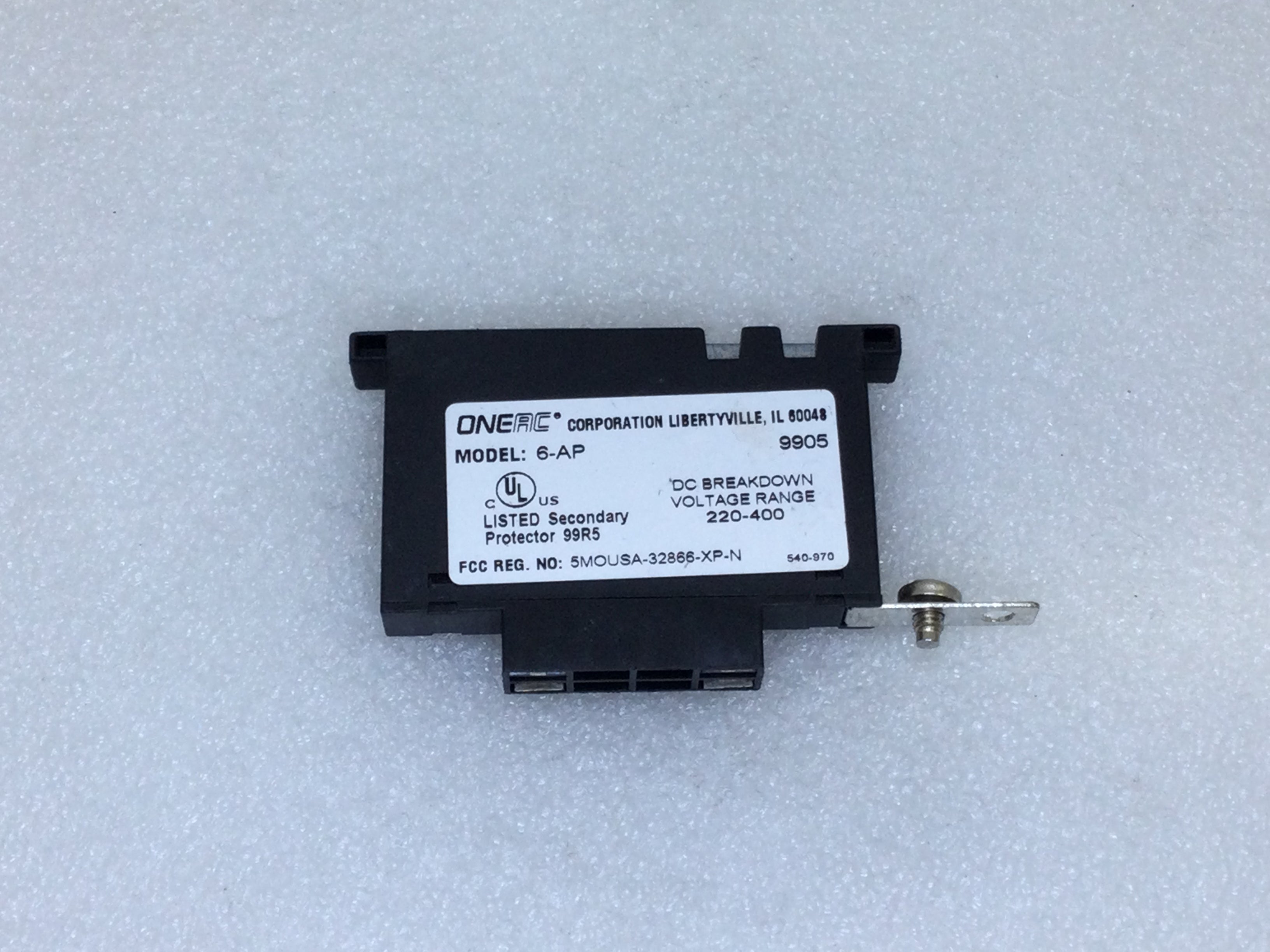 ONEAC 6-AP DC Communication Line Protector