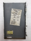 Connecticut Electric -06000 60 Amp 120/240V Disconnect Cover 9 1/8" x 5 3/8"