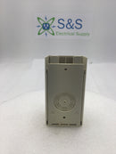 Wiremold 2310A NM Entrance Fitting for 2300 Series Raceway w/1/2" & 3/4" KO'S