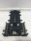 Square D QO13040L200GC 200 Amp 30 Space 120/240V Load Center Guts Only 10.5"X17"
