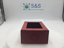 Unbranded Red Metal/Steel Fire Alarm Surface Mount Back Box 4" X 5.5"