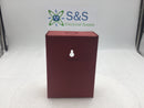 Unbranded Red Metal/Steel Fire Alarm Surface Mount Back Box 4" X 5.5"