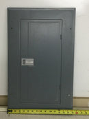 Challenger SLB12(12-24)CT 12/24 Space 125 Amp Panel Cover 120/240v 1 Phase 3 Wire Type 1 Cover Only 24 1/8" x 15 1/8"