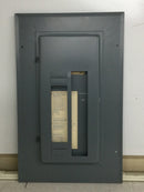 Challenger SLB12(12-24)CT 12/24 Space 125 Amp Panel Cover 120/240v 1 Phase 3 Wire Type 1 Cover Only 24 1/8" x 15 1/8"