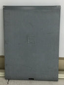 Square D QO8-16L100RB 100 Amp 8 Space 120/240V Cover Only 12 1/2" x 9 1/8"