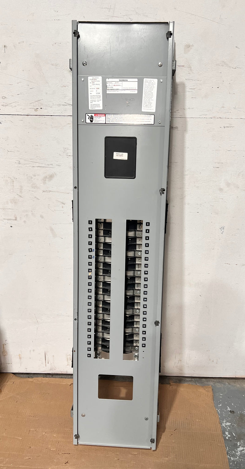 Siemens P1C42ML400ATS 400 Amp 208y/120 3ph 4w Panelboard & Deadfront