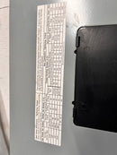 Siemens P1C42ML400ATS 400 Amp 208y/120 3ph 4w Panelboard & Deadfront